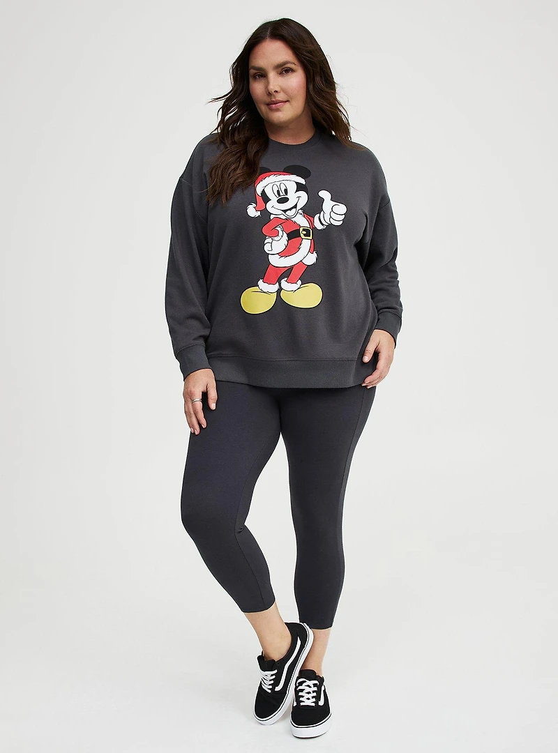 Mickey Mouse Christmas Oversized Fleece Sweatshirt