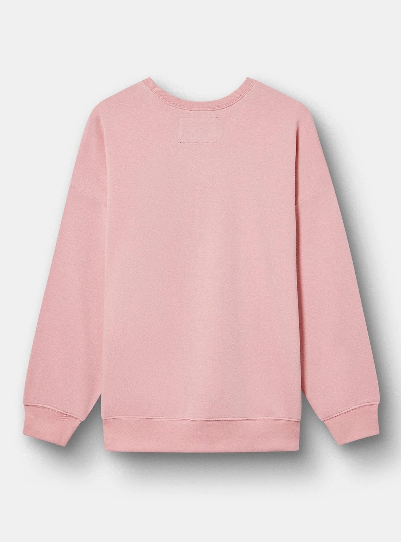 Betty Boop Christmas Oversized Fleece Sweatshirt