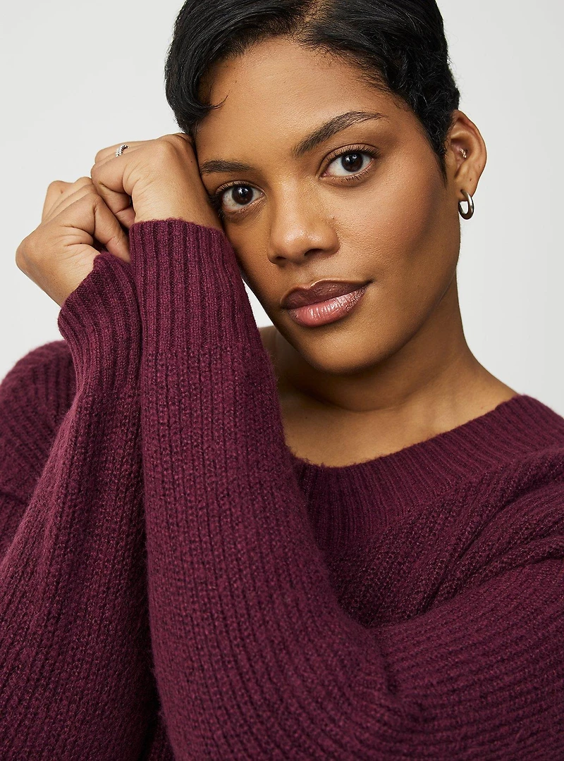 Back Bow Pullover Sweater
