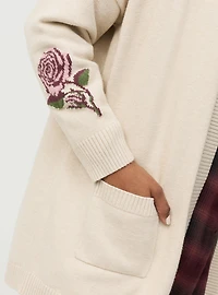 Open-Front Cardigan
