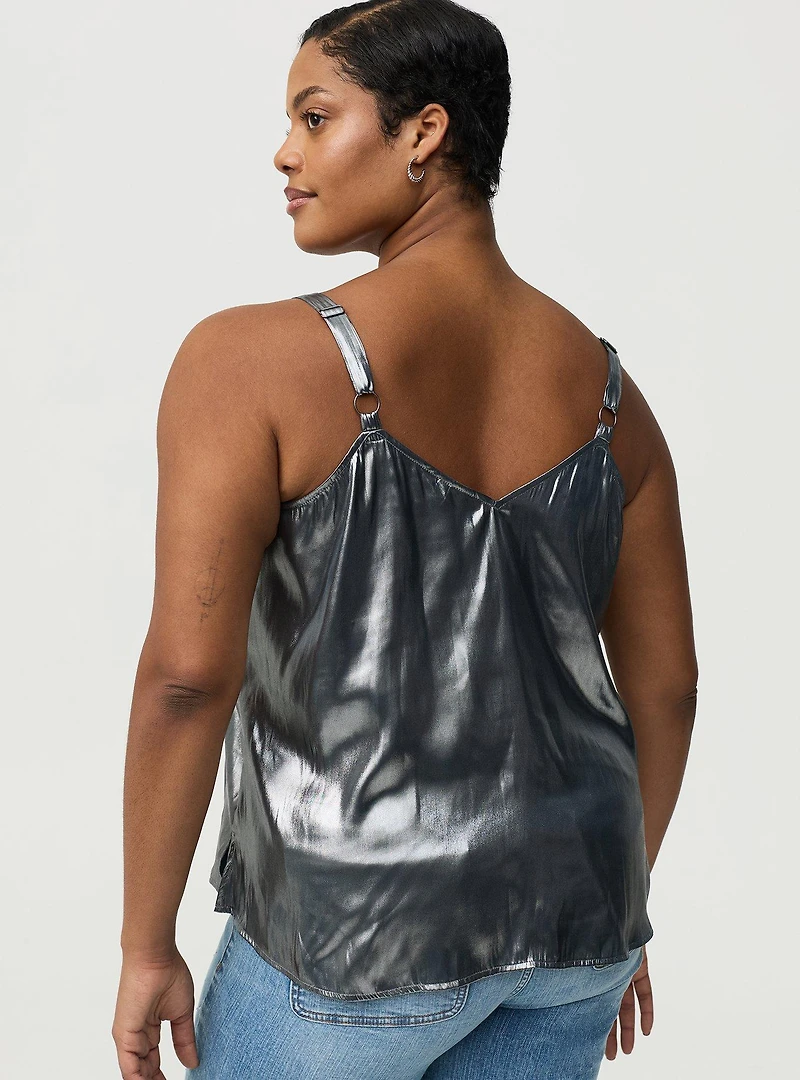 Sophie Metallic Swing Cami