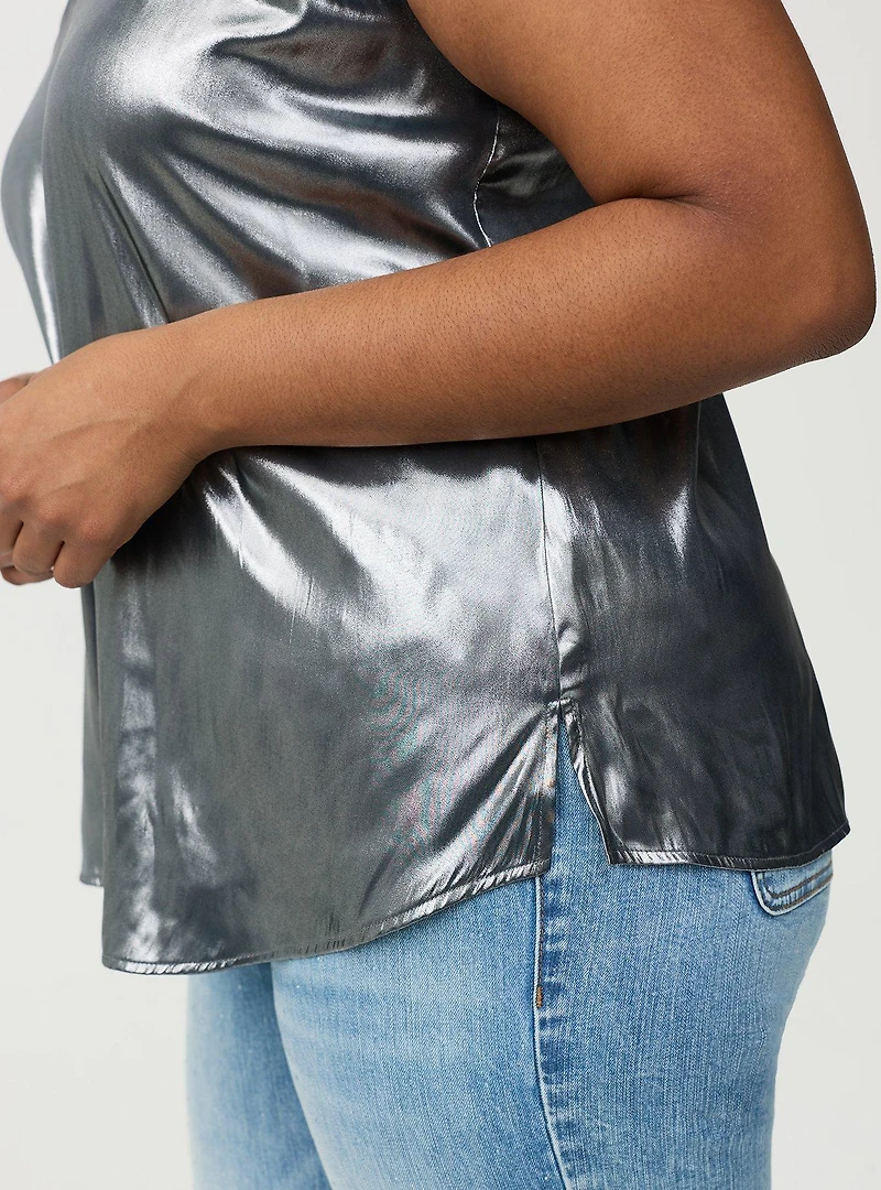 Sophie Metallic Swing Cami