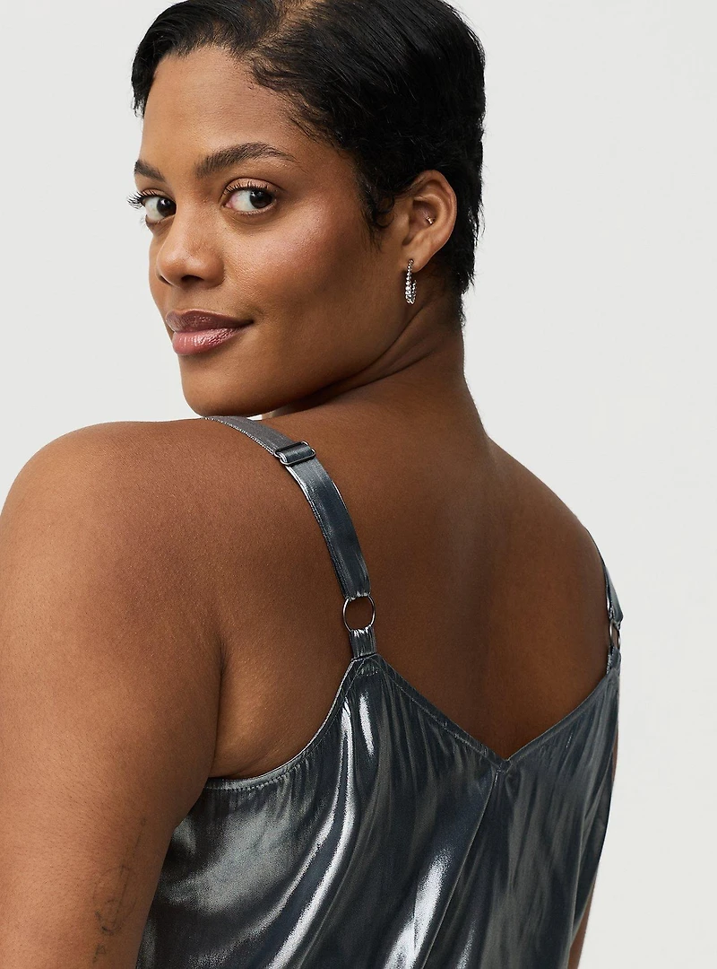 Sophie Metallic Swing Cami