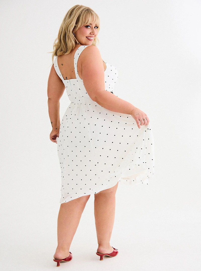 Retro Chic Fit & Flare Dress