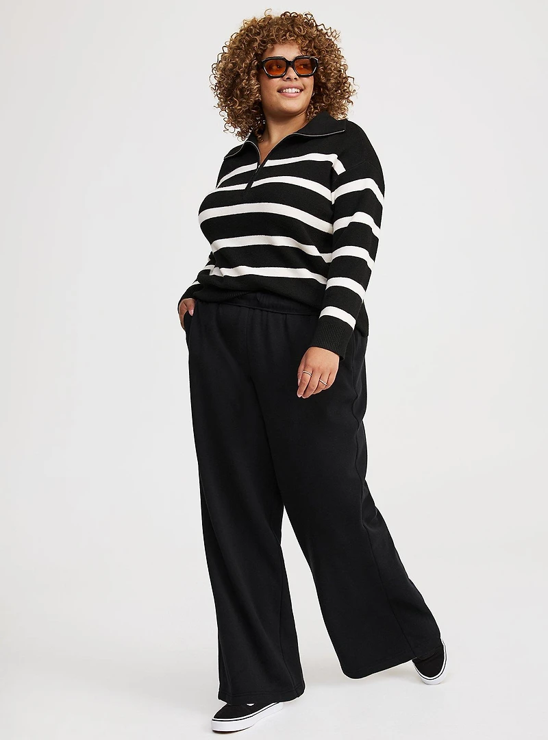 Luxe Cozy Half-Zip Pullover Sweater