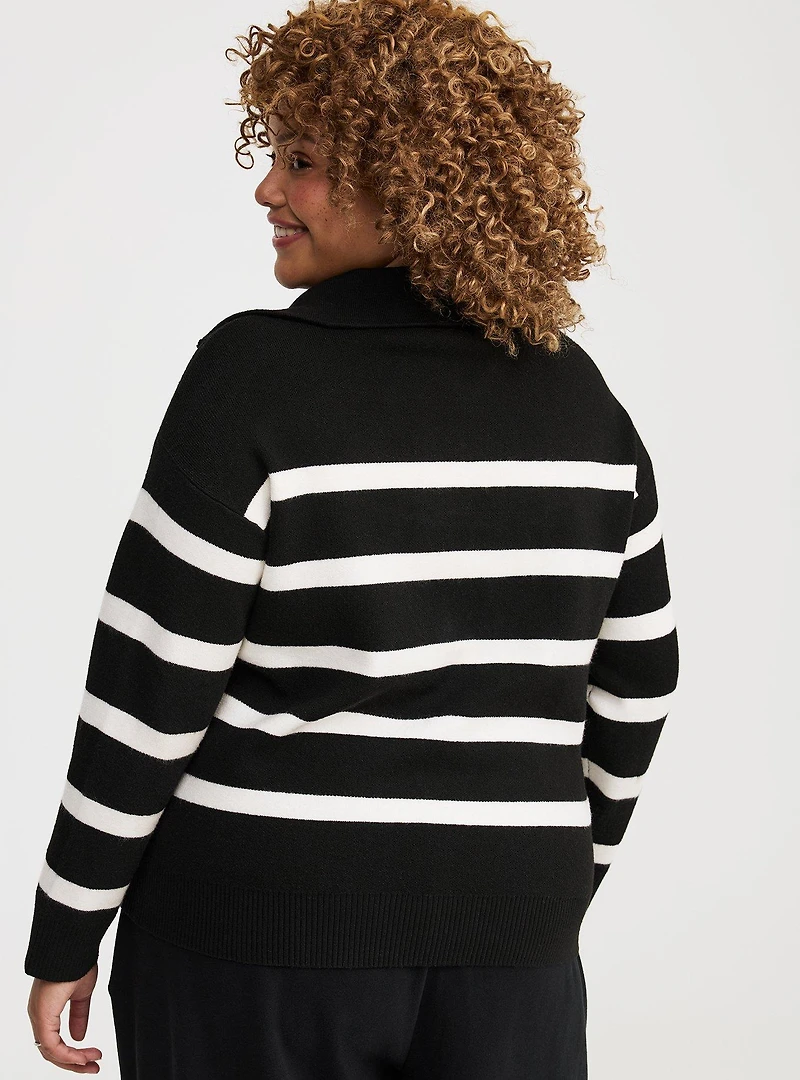 Luxe Cozy Half-Zip Pullover Sweater