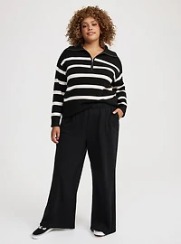 Luxe Cozy Half-Zip Pullover Sweater