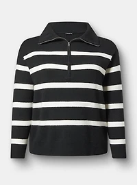 Luxe Cozy Half-Zip Pullover Sweater