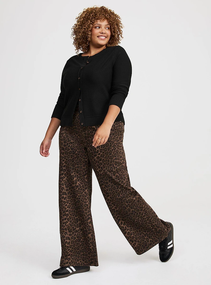 Luxe Cozy Crew Cardigan