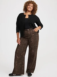 Luxe Cozy Crew Cardigan