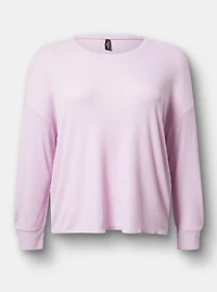 Baby Waffle Long Sleeve Sleep Top
