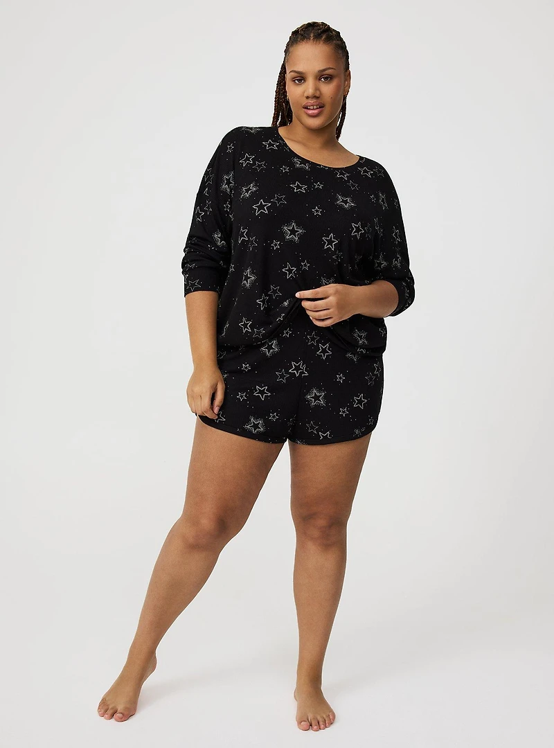 Baby Waffle Long Sleeve Sleep Top
