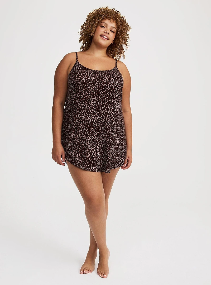 Super Soft Plush Cami Sleep Gown