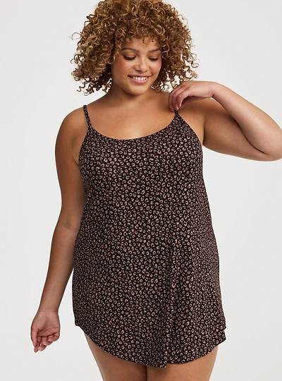 Super Soft Plush Cami Sleep Gown