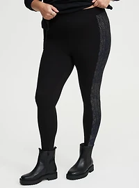 Full-Length Side Dew Drop Legging
