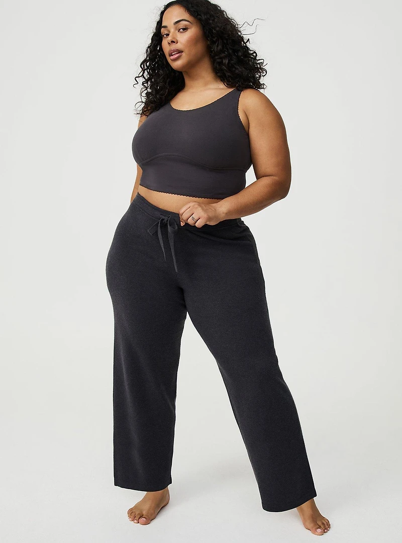 Sweater Straight Leg Lounge Pant
