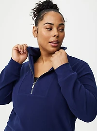 Micro Fleece Half Zip Active Tunic