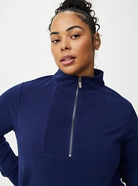 Micro Fleece Half Zip Active Tunic