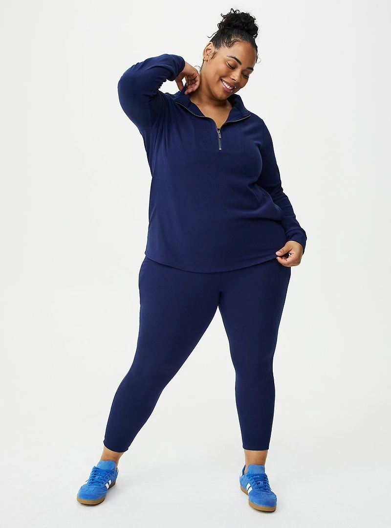 Micro Fleece Half Zip Active Tunic