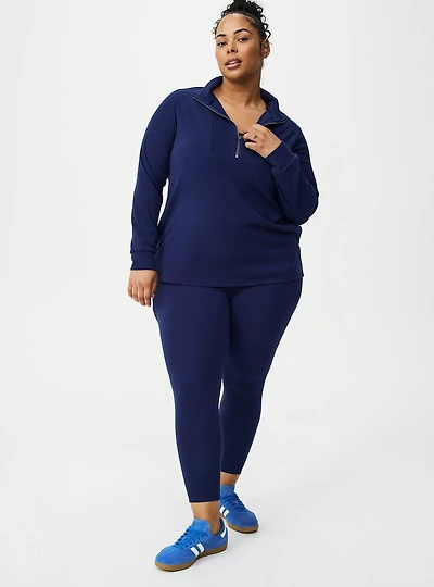 Micro Fleece Half Zip Active Tunic
