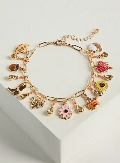 Fall Charm Bracelet Set