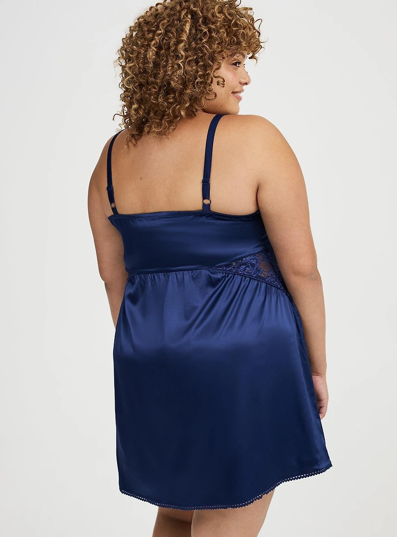 Satin & Lace Sleep Gown