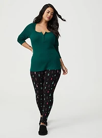 Hook & Eye Rib Top