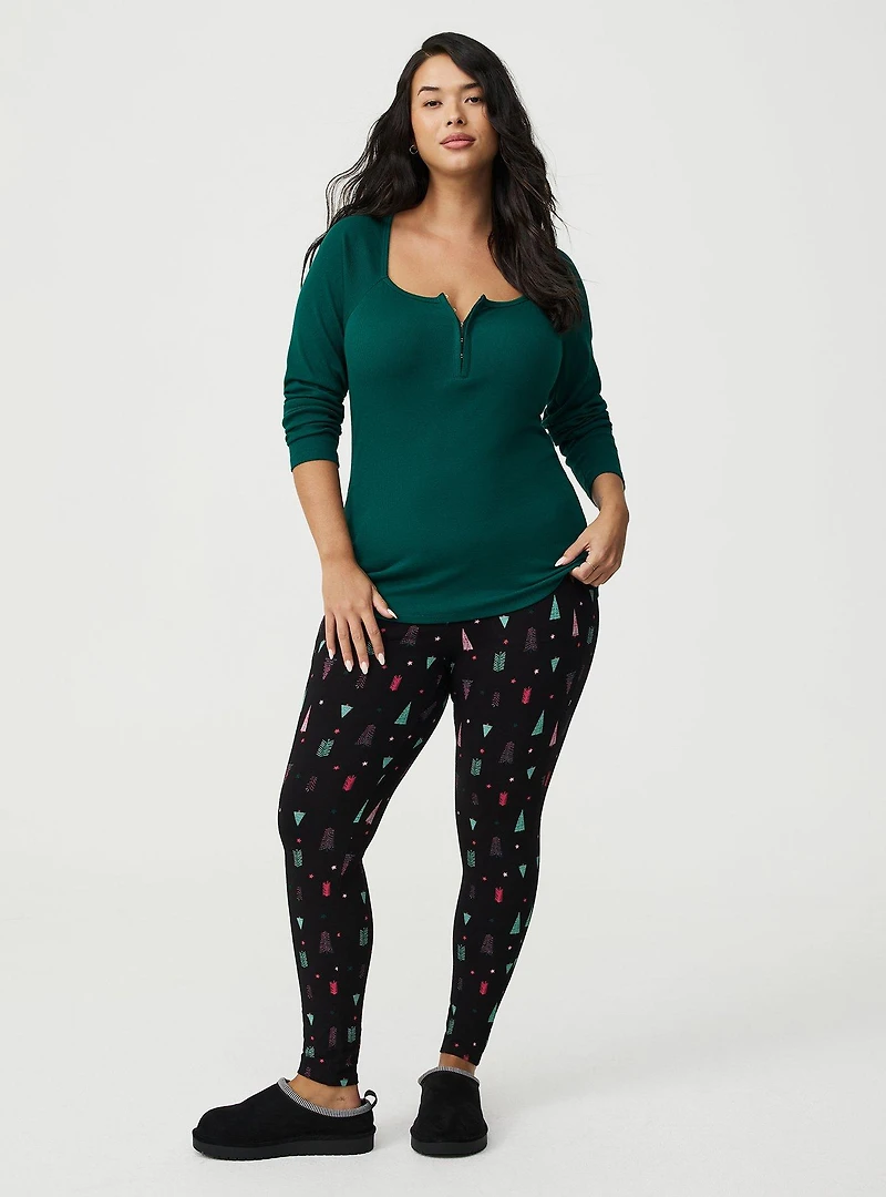 Hook & Eye Rib Top