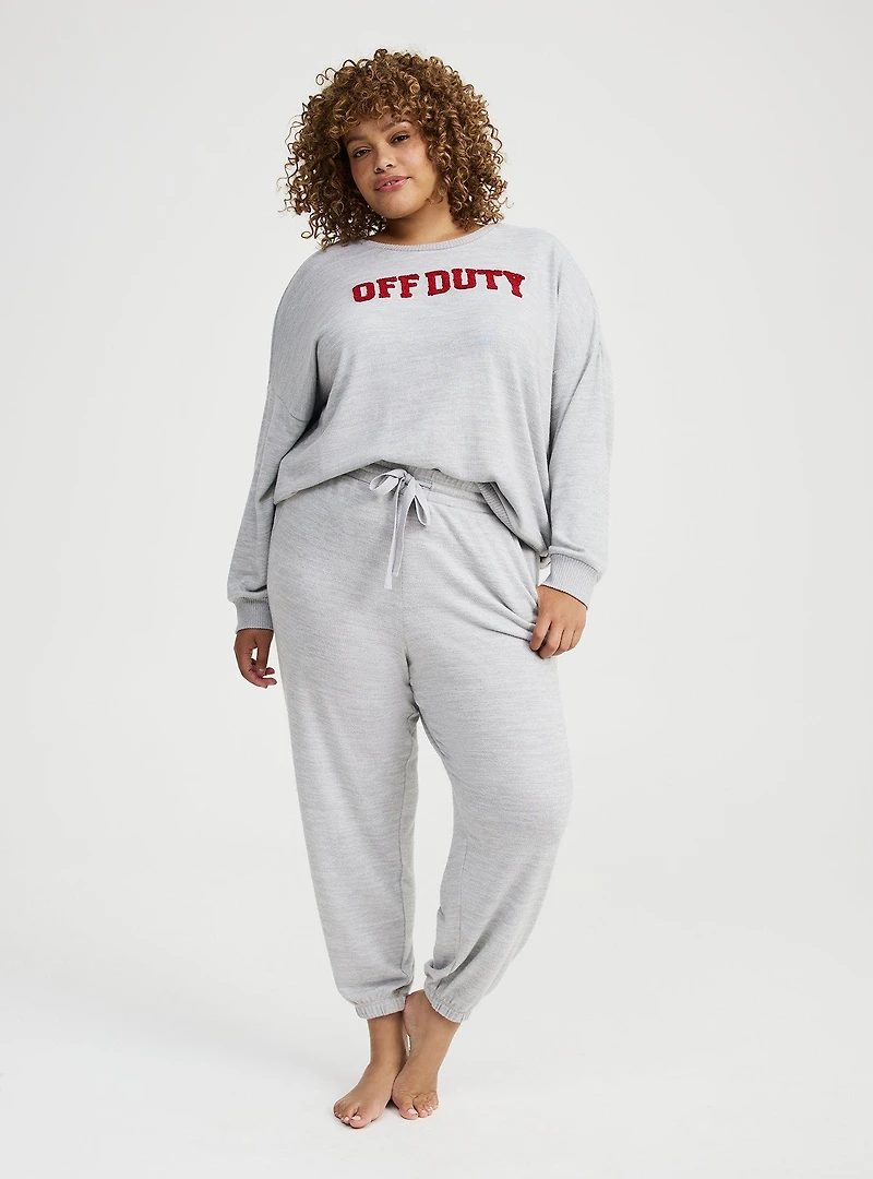 Super Soft Plush Relaxed Lounge Jogger