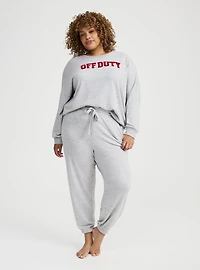 Super Soft Plush Relaxed Lounge Jogger