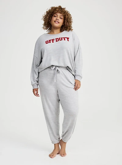 Super Soft Plush Relaxed Lounge Jogger