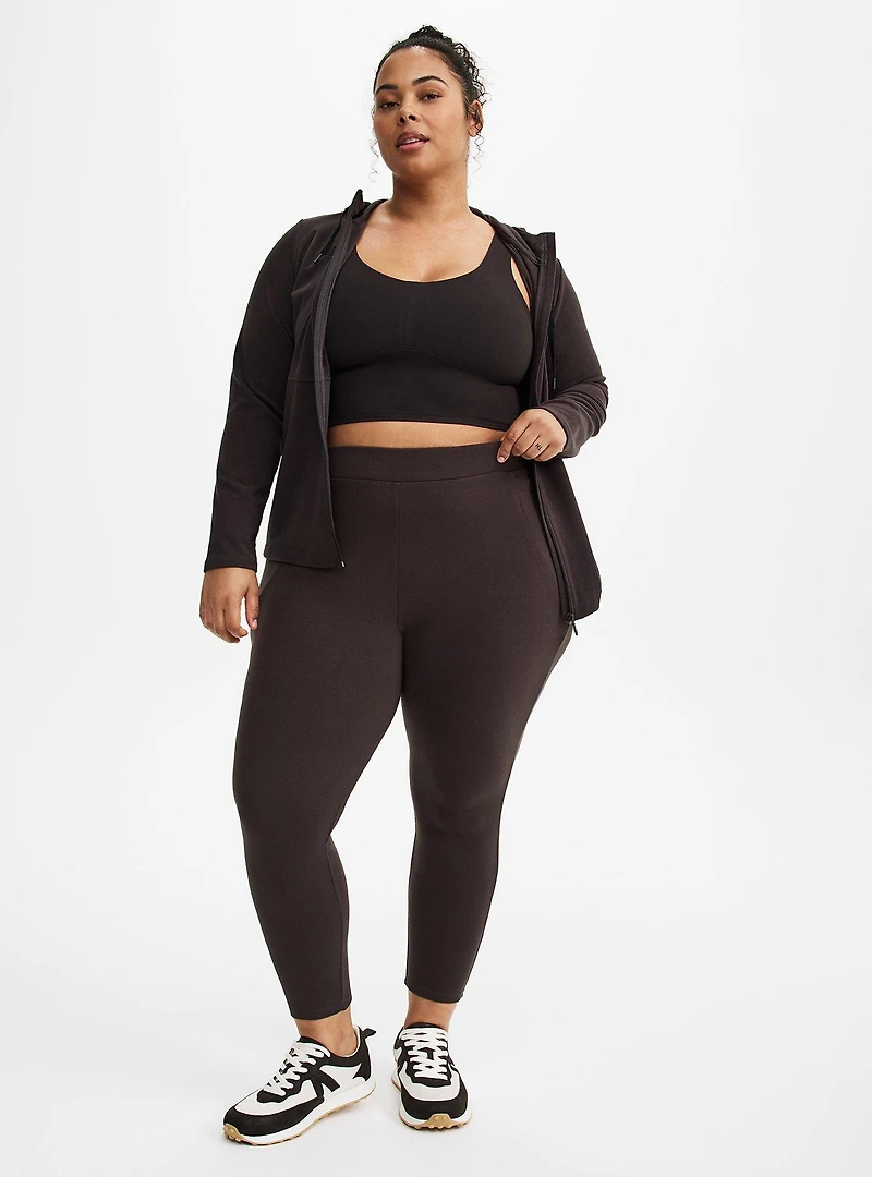 Micro Fleece Full Length Active Legging