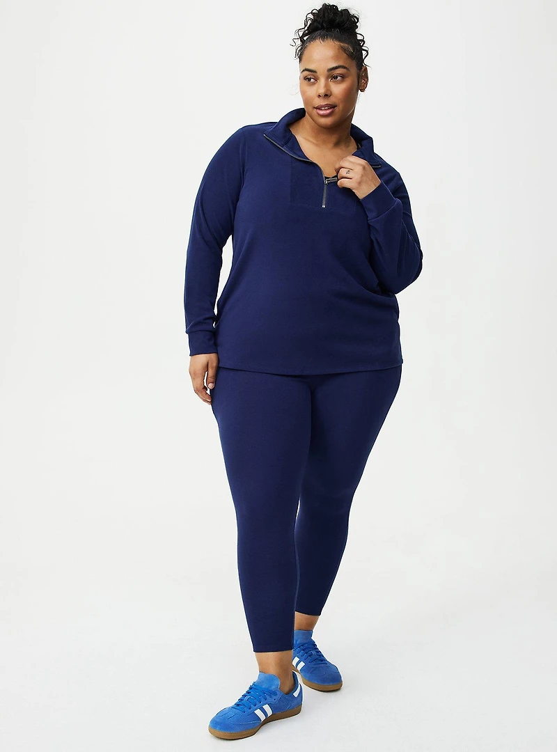 Micro Fleece Full Length Active Legging