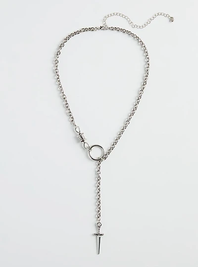 Dagger Link Chain Necklace