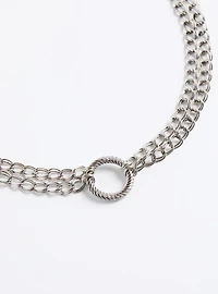 Circle Link Chain Necklace