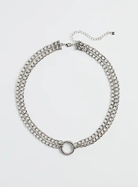 Circle Link Chain Necklace