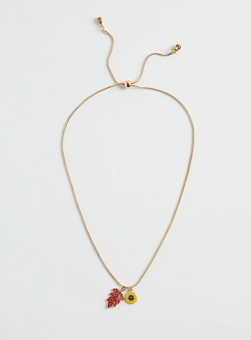 Fall Charm Necklace