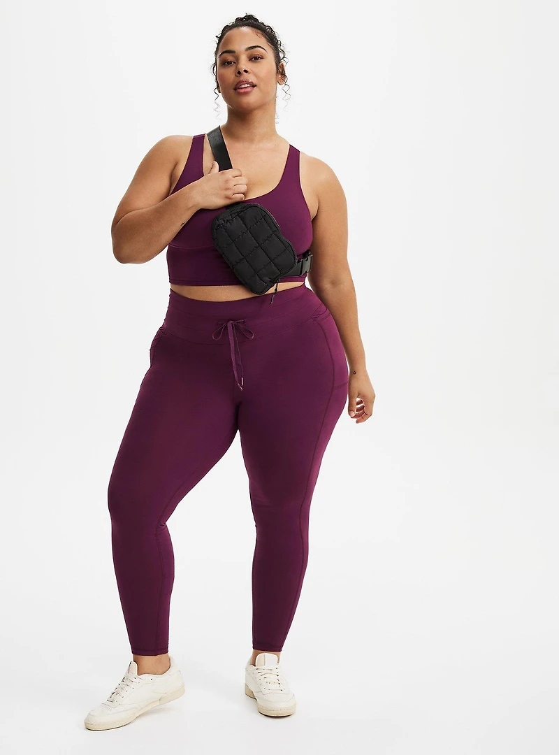 Super Soft Performance Jersey Drawcord Legging