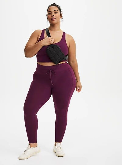 Super Soft Performance Jersey Drawcord Legging