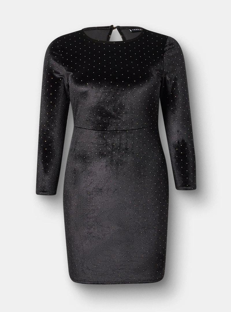 Velvet Mini Dress