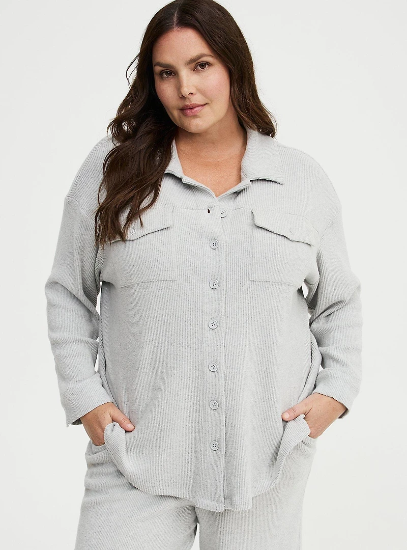 Waffle Lounge Shacket