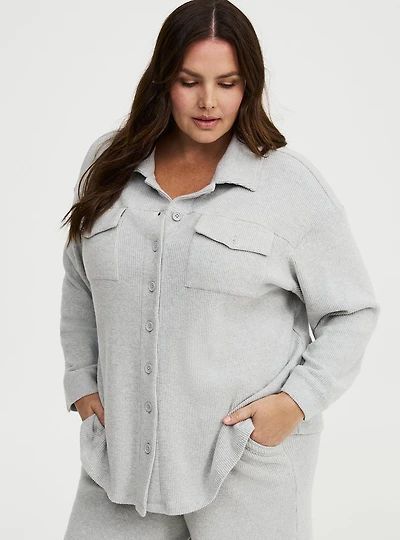 Waffle Lounge Shacket