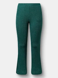 Shimmer Rib Pull On Flare Lounge Pant