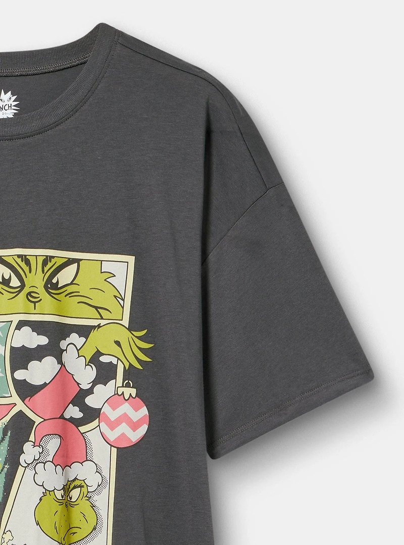 The Grinch Oversized Cotton Jersey Tunic Tee