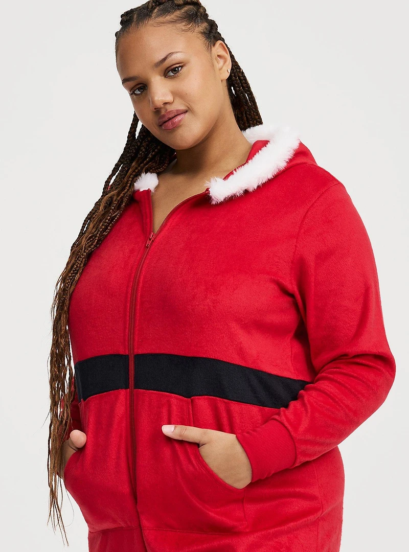 Fleece Holiday Lounge Onesie