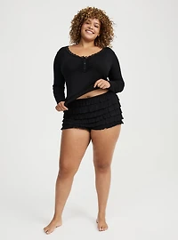 Super Soft Ruffle Sleep Bloomer