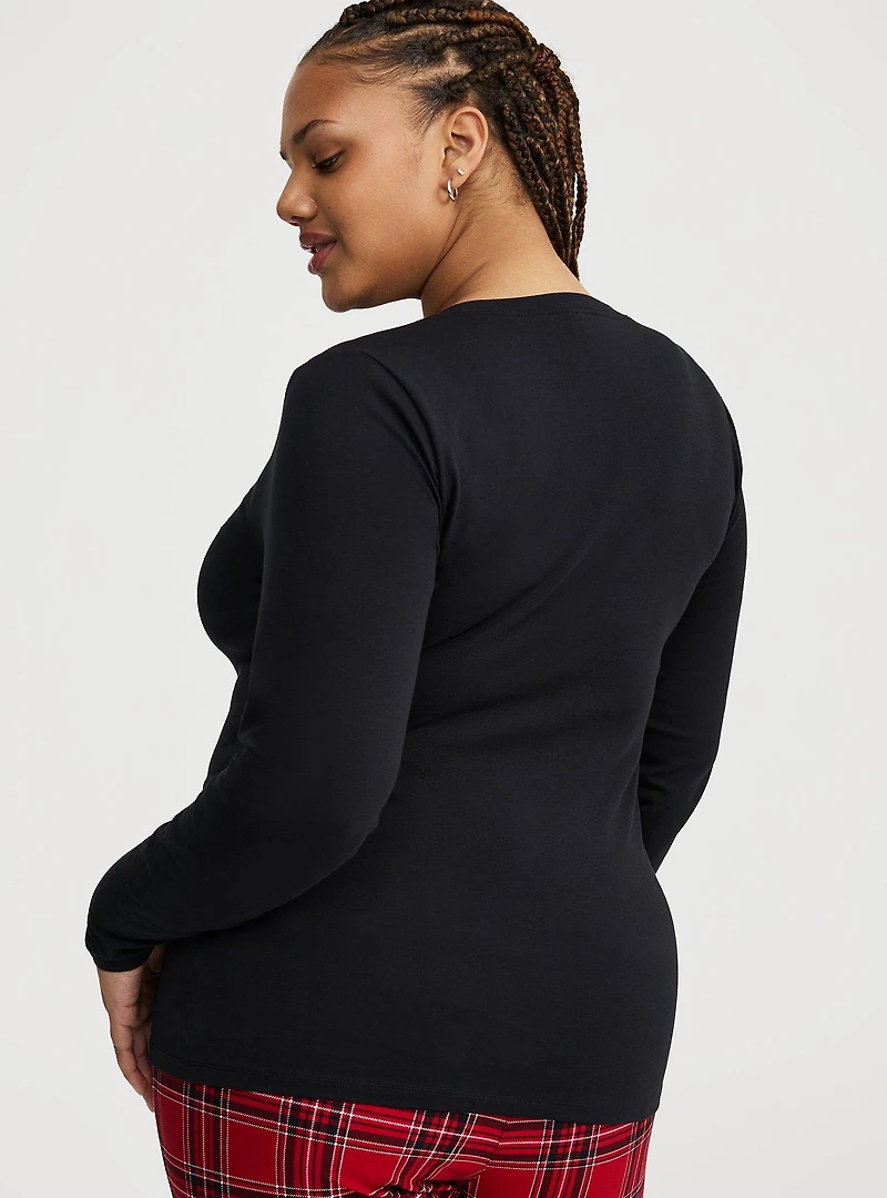 Fitted Long Sleeve Tee