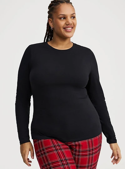 Fitted Long Sleeve Tee