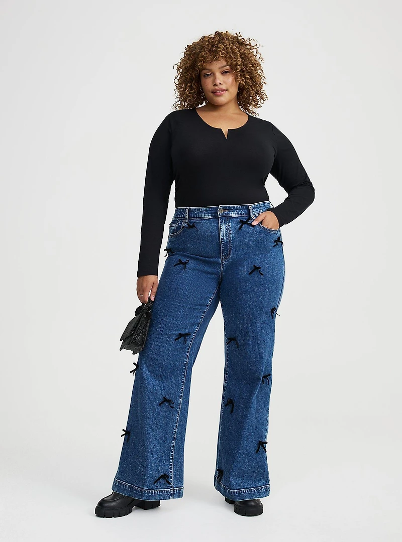 V-Wire Ruched Top