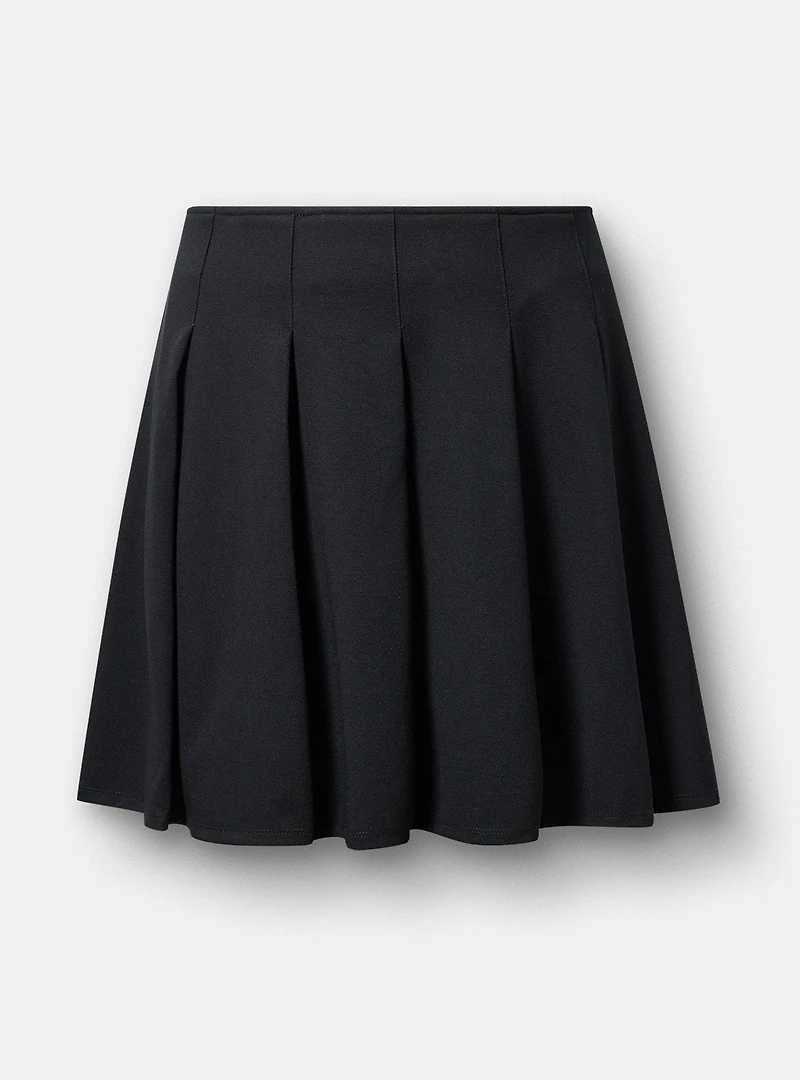 Pleated Mini Skirt